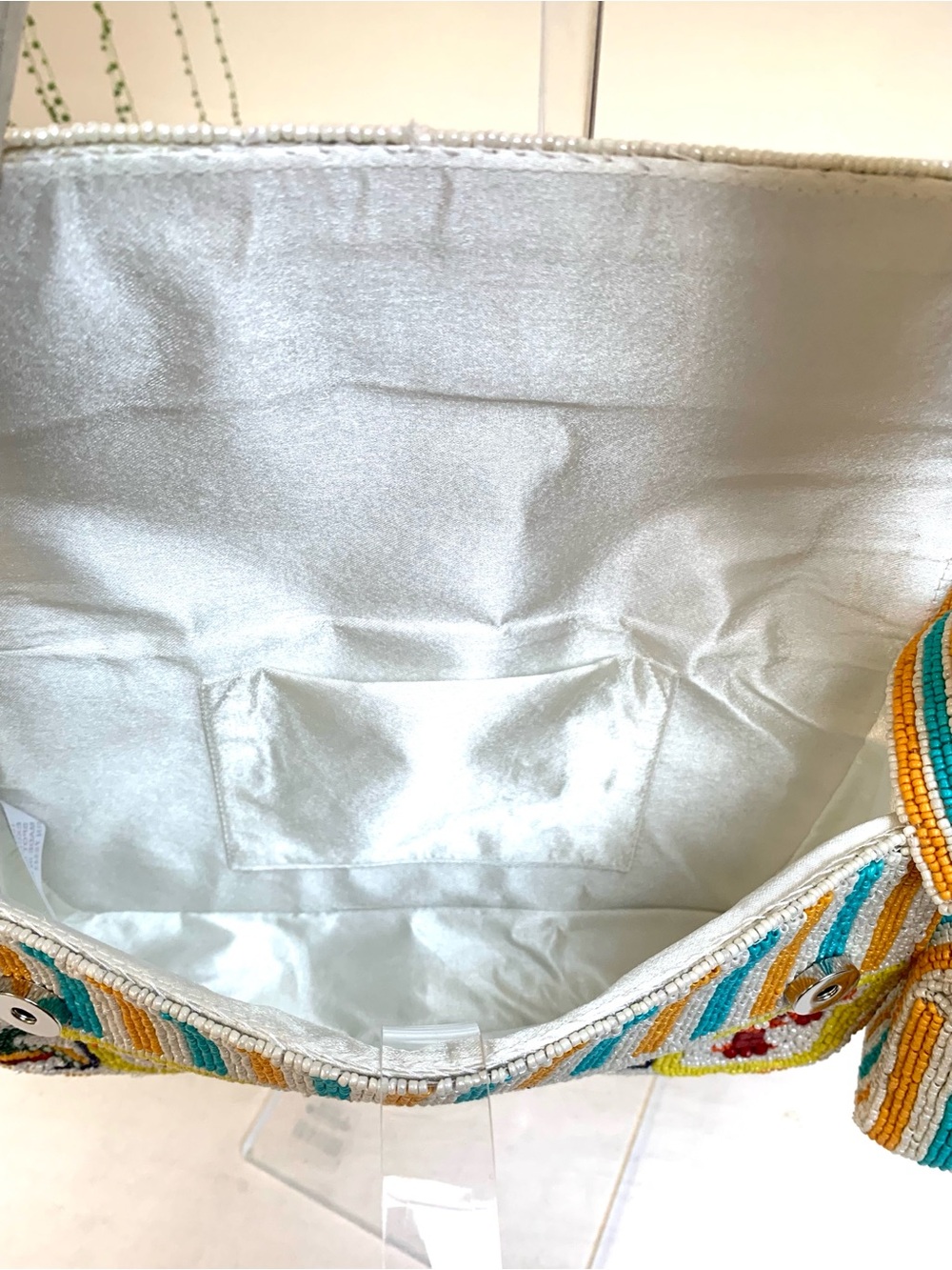 Viral beaded Lobster Ocean Fish Hearts Summer Sea Life Motif Shoulder Bag w/Mini - Picture 7 of 11